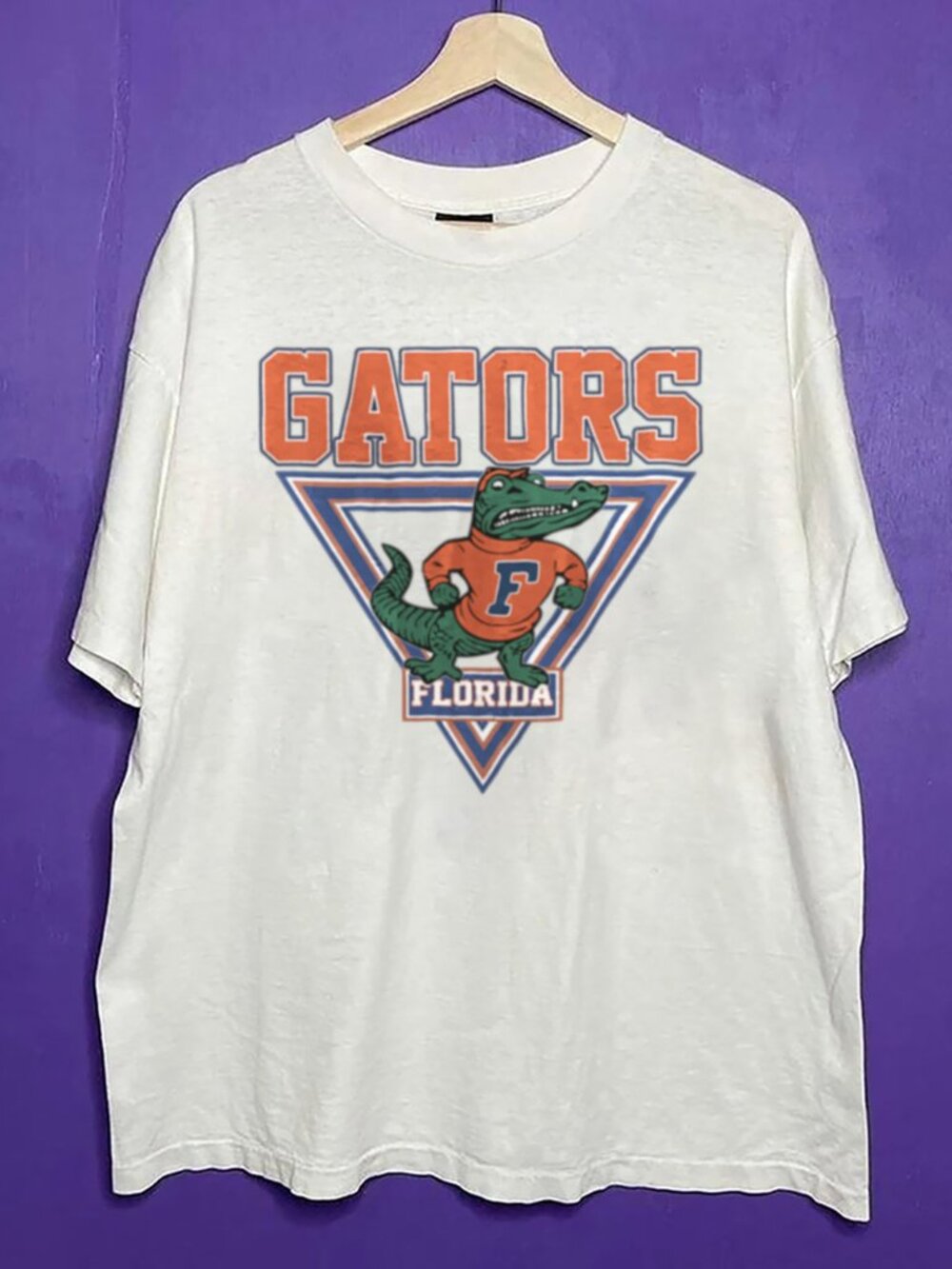 Vintage NCAA Florida Gators Football Mascot Shirt, University of Florida Shirt